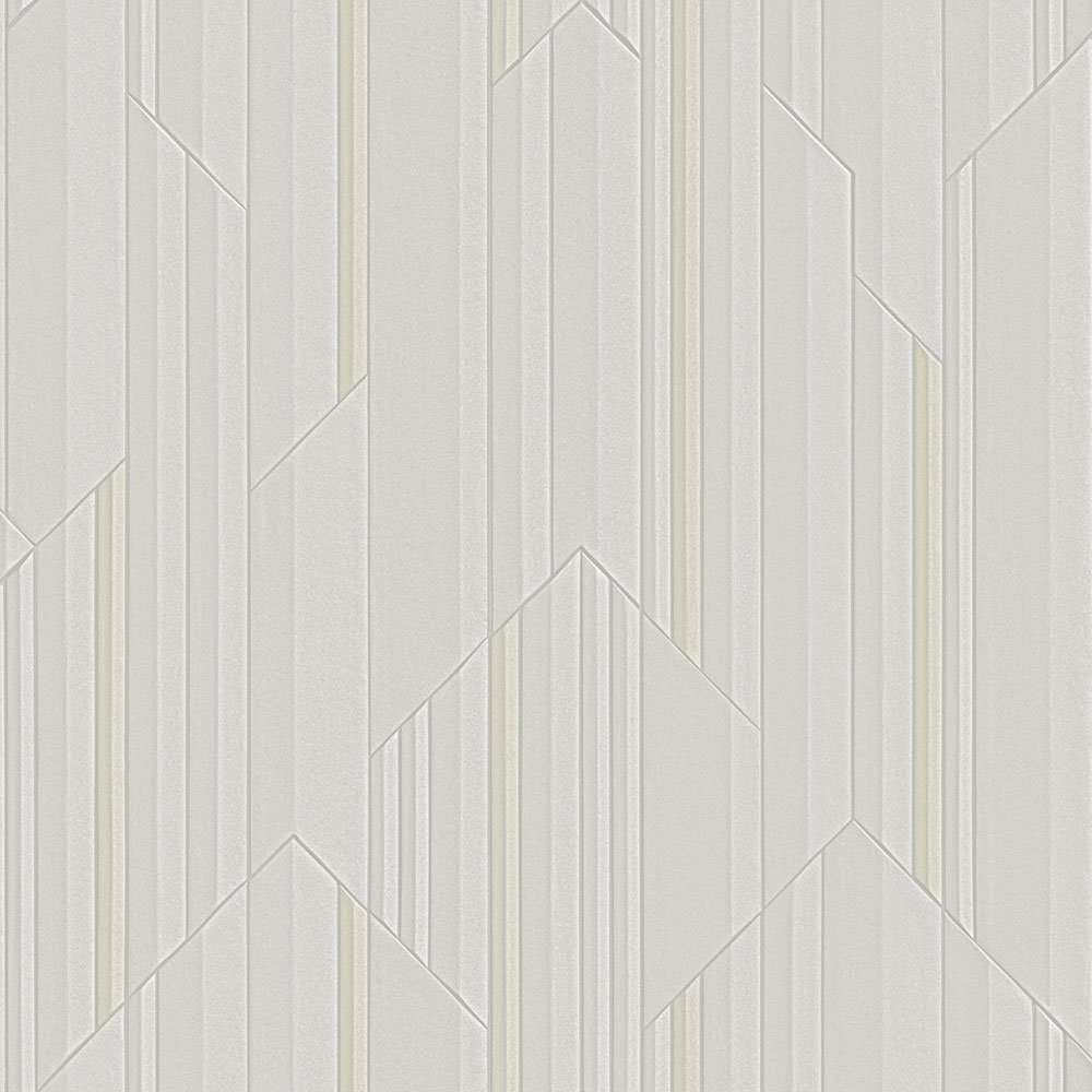 Luxus szürke-bézs geometrikus vlies tapéta, Z34923, Elie Saab 2