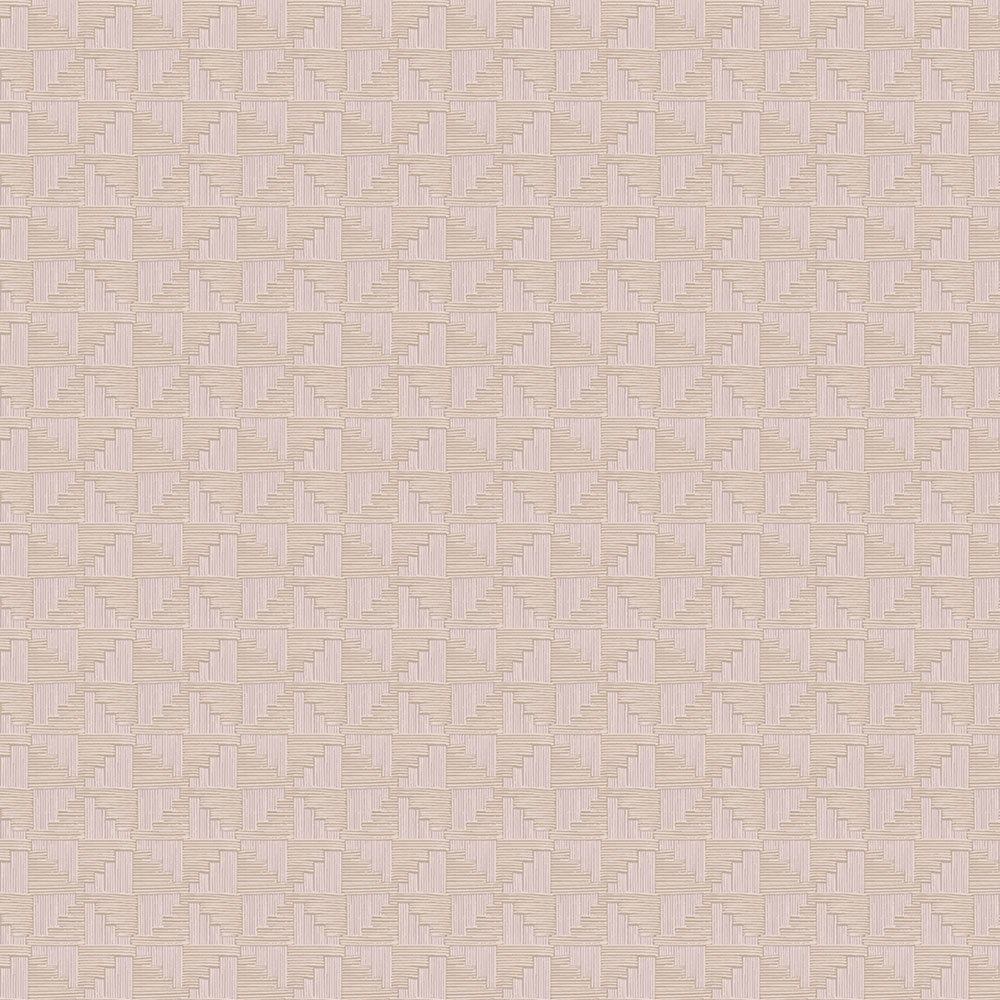 Szürke-bézs vlies geometrikus retro tapéta, 333650, Revive, Eijffinger