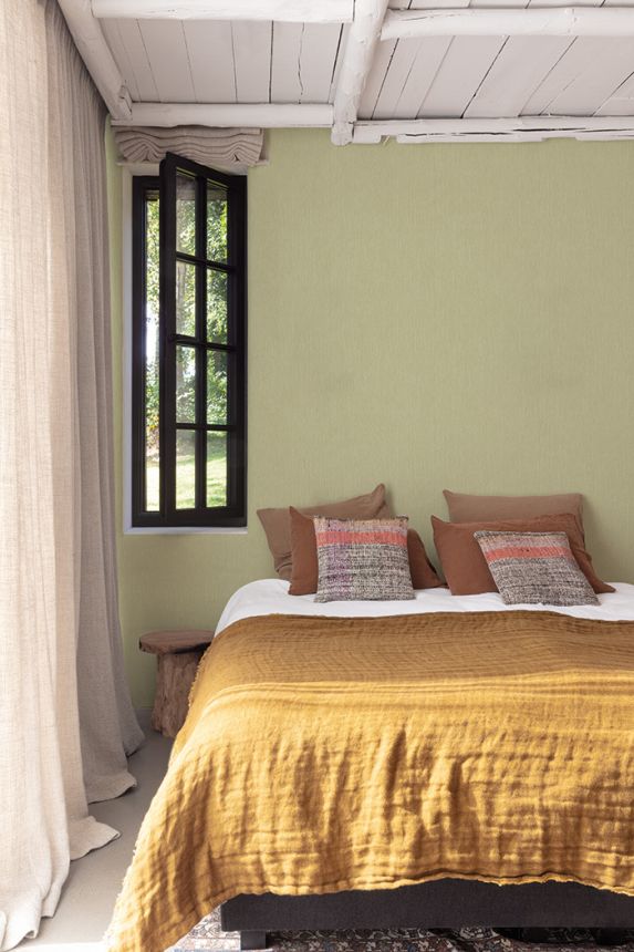 Vlies tapéta, zöld, fa textúra, PH1107, Perfect Harmony, Grandeco