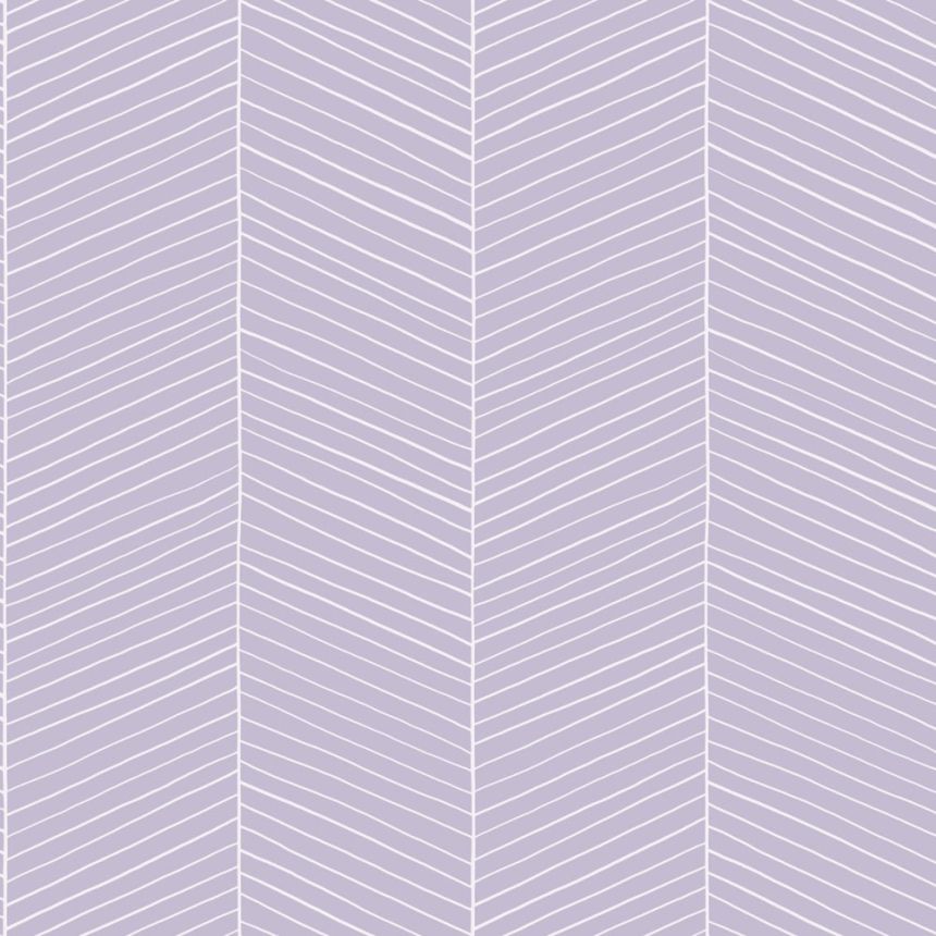 Geometrikus vlies tapéta, lila, 139451, Bloom, Esta Home