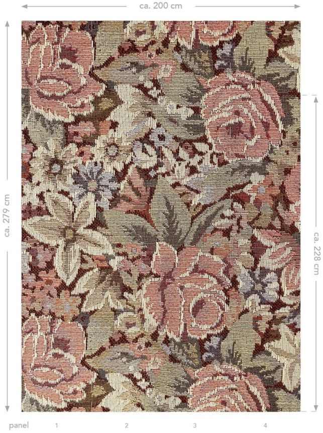Virágos vlies fotótapéta, 159409, Bloom, Esta Home