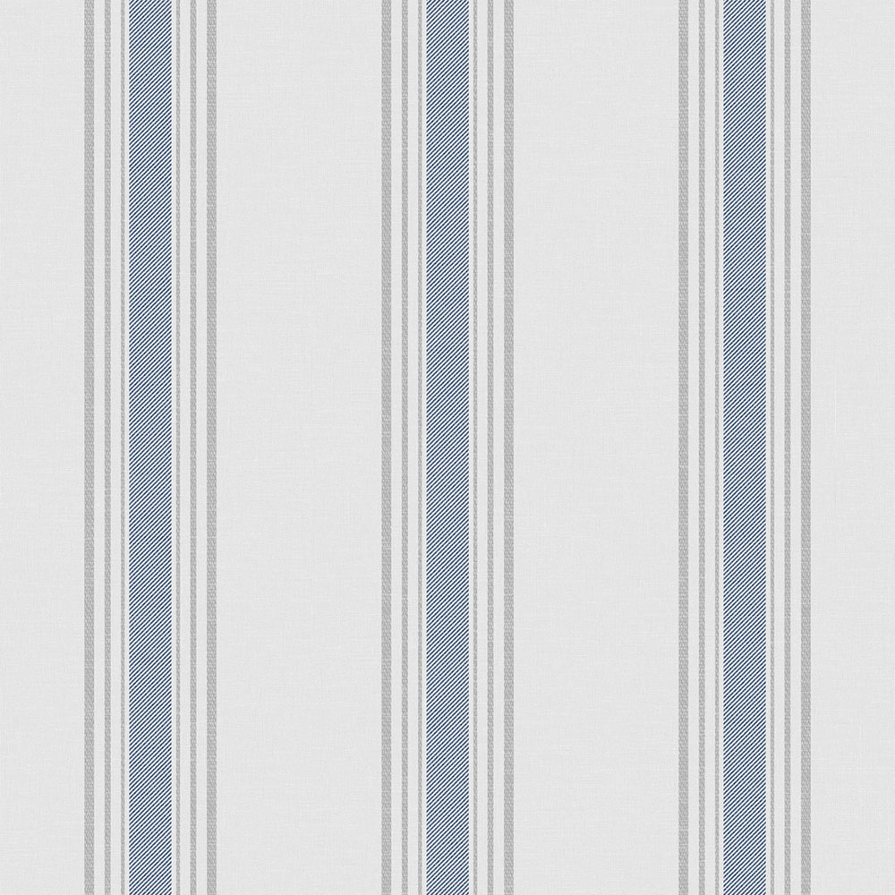 Vlies tapéta, kék, csíkos,  9810-1, Essential Stripes, ICH Wallcoverings