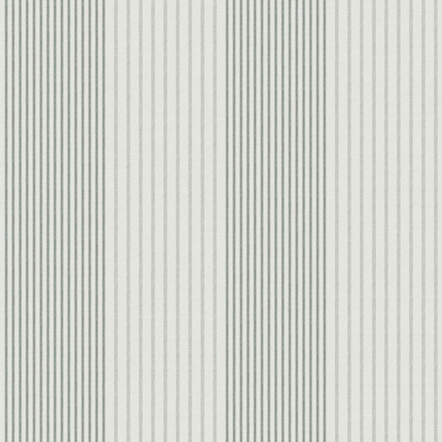 Vlies tapéta, zöld, csíkos,  9811-4, Essential Stripes, ICH Wallcoverings