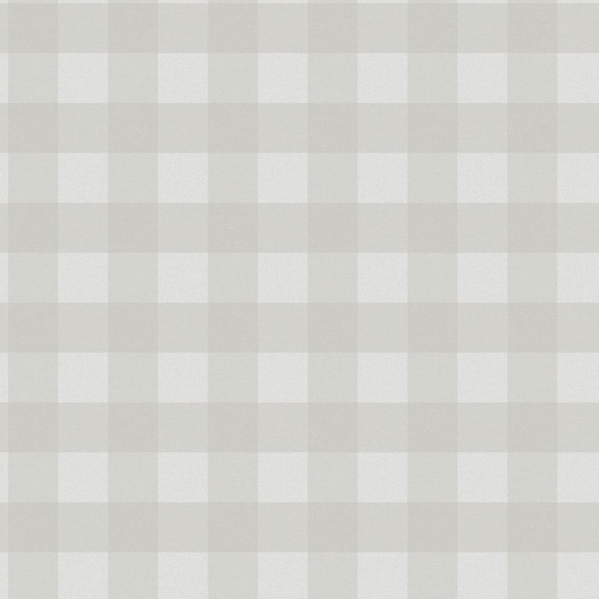 Vlies tapéta, szürke, kocka,  9813-3, Essential Stripes, ICH Wallcoverings