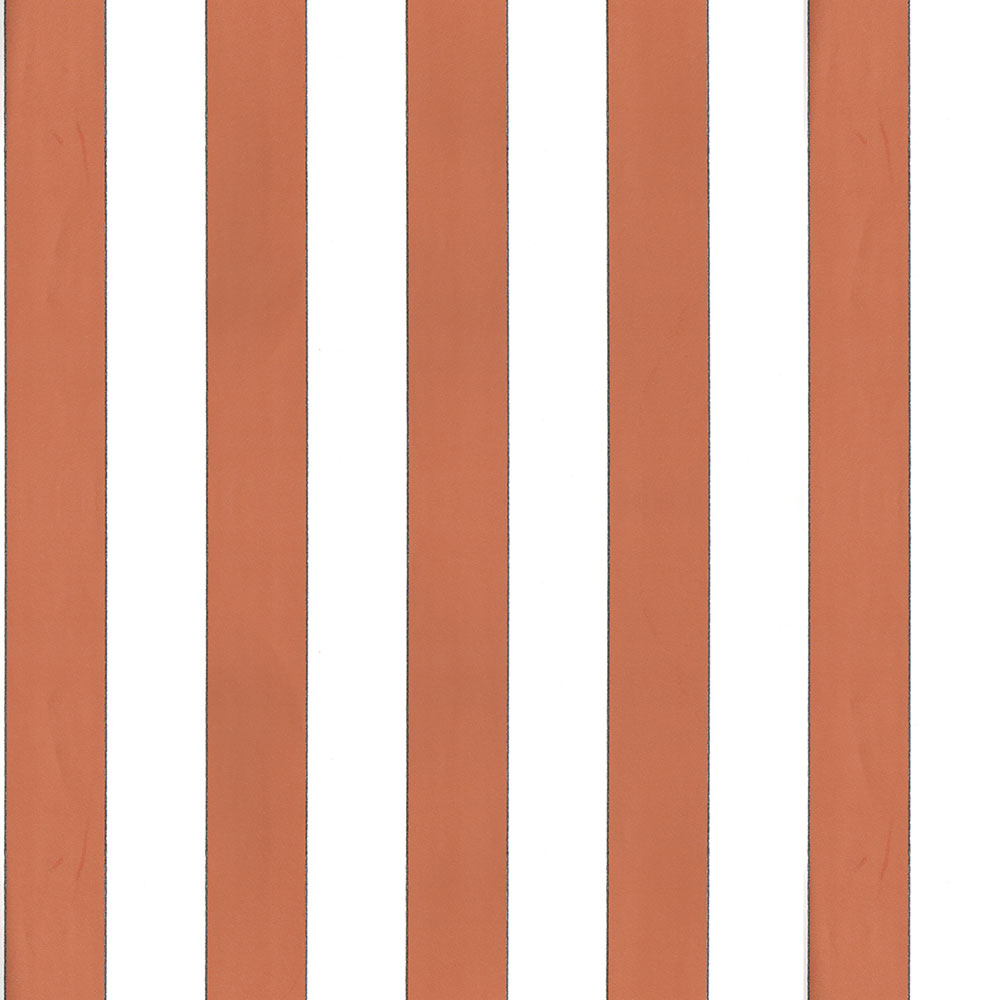 Vlies tapéta, narancssárga-fehér, csíkos,  5060-3, Essential Stripes, ICH Wallcoverings