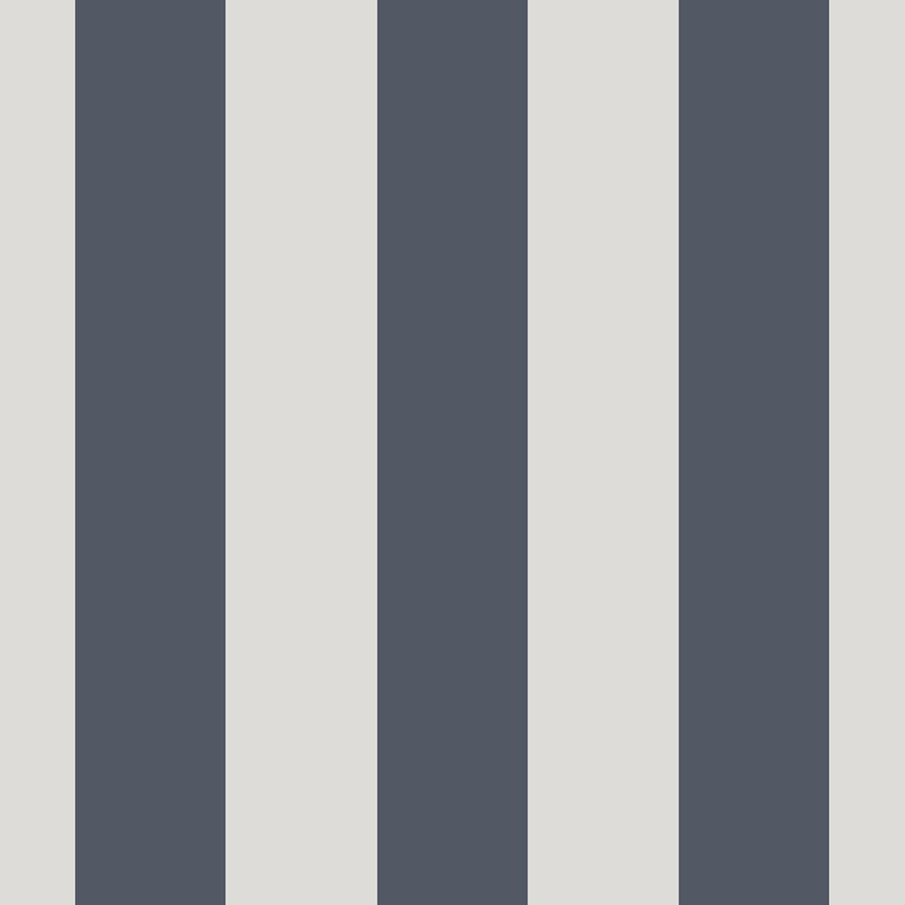 Vlies tapéta, kék-fehér, csíkos,  9814-1, Essential Stripes, ICH Wallcoverings