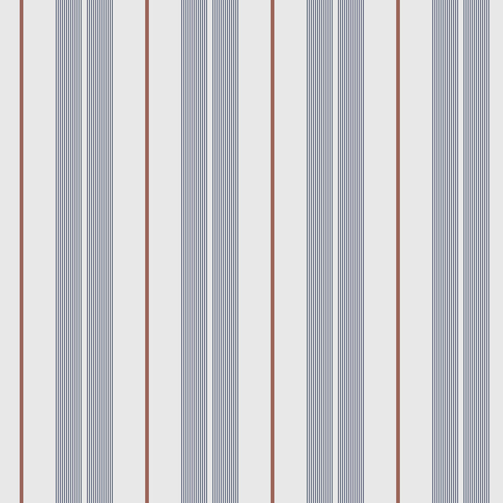 Vlies tapéta, kék, csíkos,  9815-1, Essential Stripes, ICH Wallcoverings