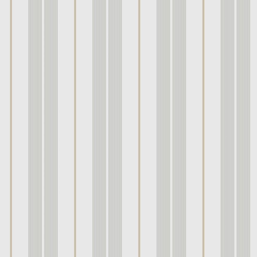 Vlies tapéta, szürke, csíkos,  9815-3, Essential Stripes, ICH Wallcoverings