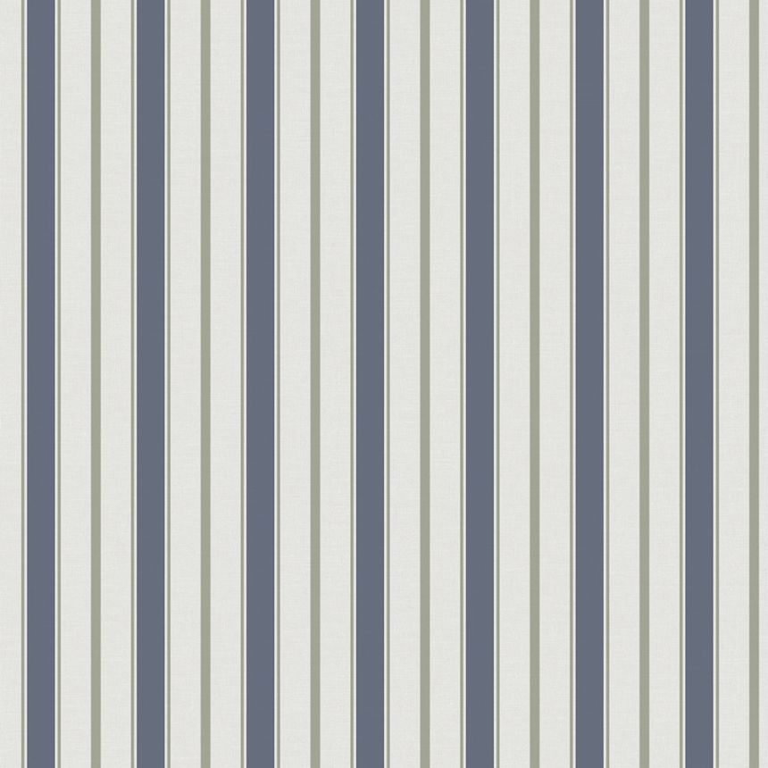 Vlies tapéta, kék-zöld, csíkos,  9816-1, Essential Stripes, ICH Wallcoverings
