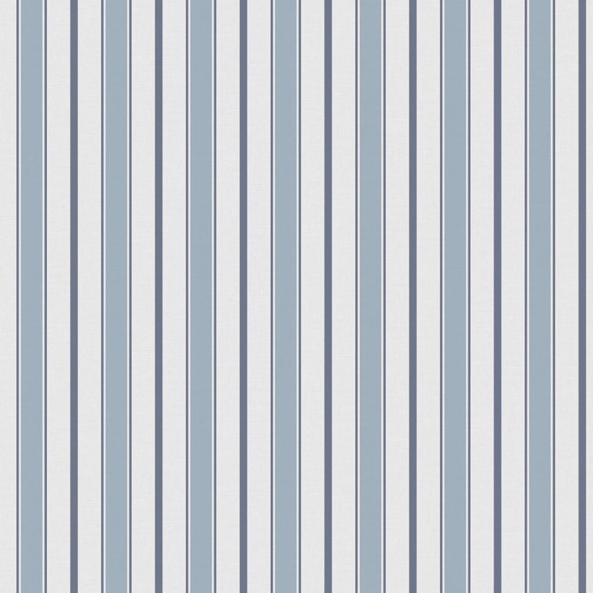 Vlies tapéta, kék, csíkos,  9816-2, Essential Stripes, ICH Wallcoverings