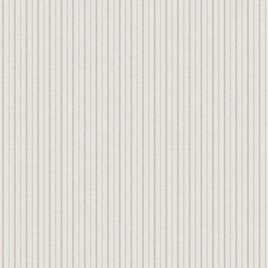 Vlies tapéta, vörös-fehér, csíkos,  9818-4, Essential Stripes, ICH Wallcoverings