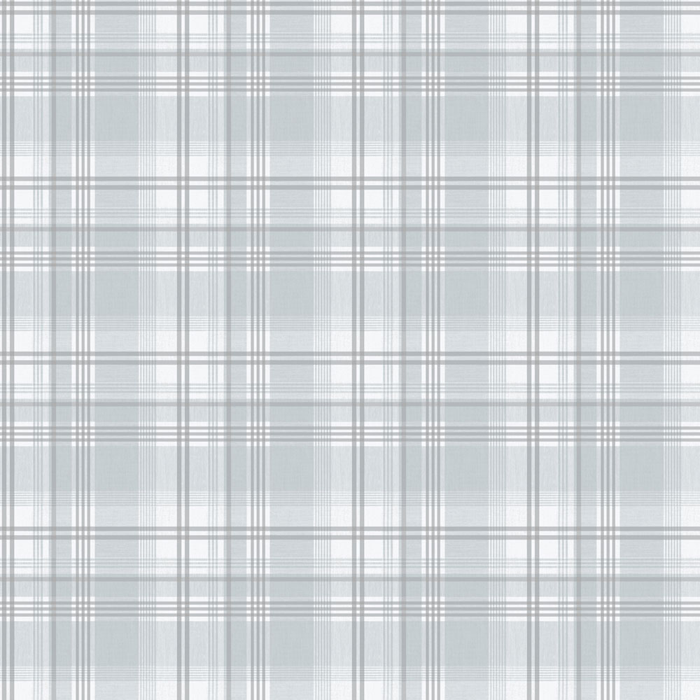 Vlies tapéta, kék-szürke, kocka,  9819-6, Essential Stripes, ICH Wallcoverings
