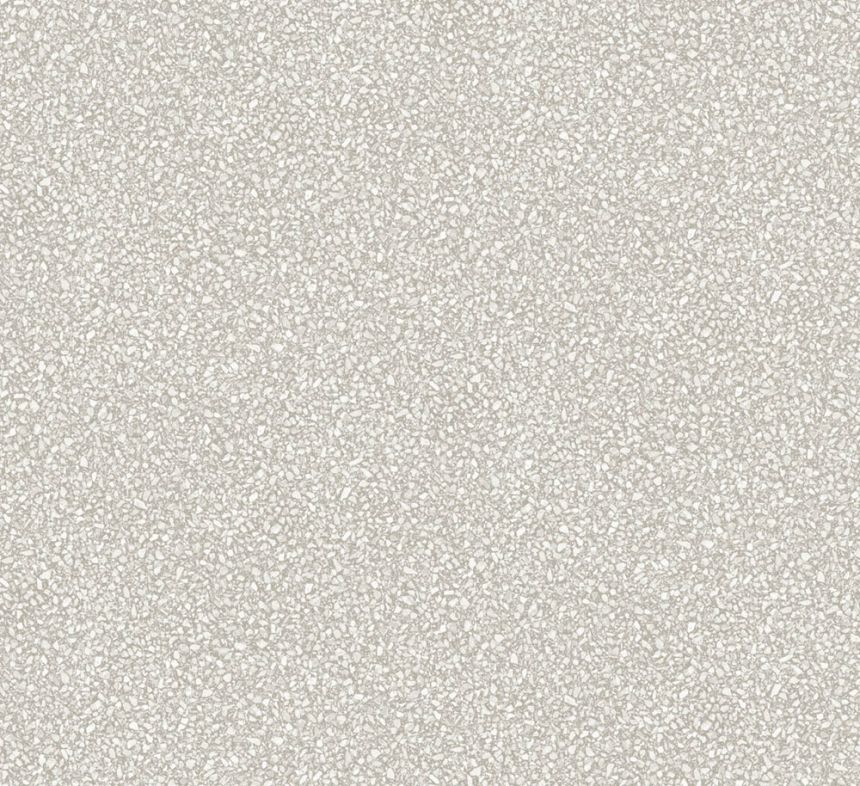 Vlies tapéta, szürke, kő, terrazzo, ROC008, Rock, Masureel