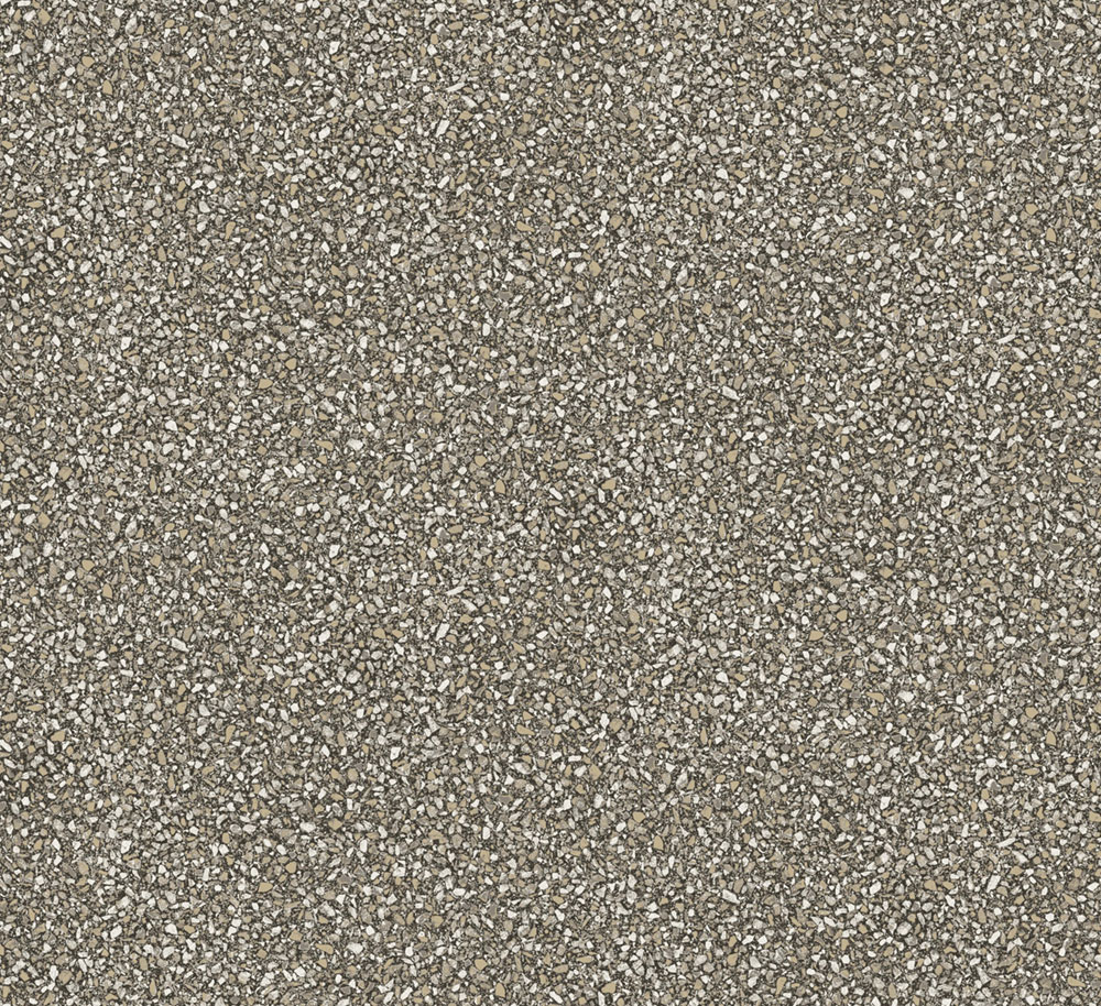 Vlies tapéta, szürke-barna, kő, terrazzo, ROC009, Rock, Masureel