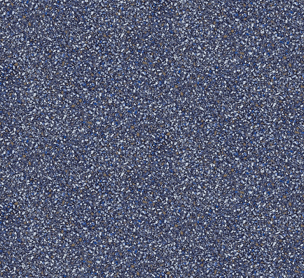 Vlies tapéta, kék, kő, terrazzo, ROC010, Rock, Masureel