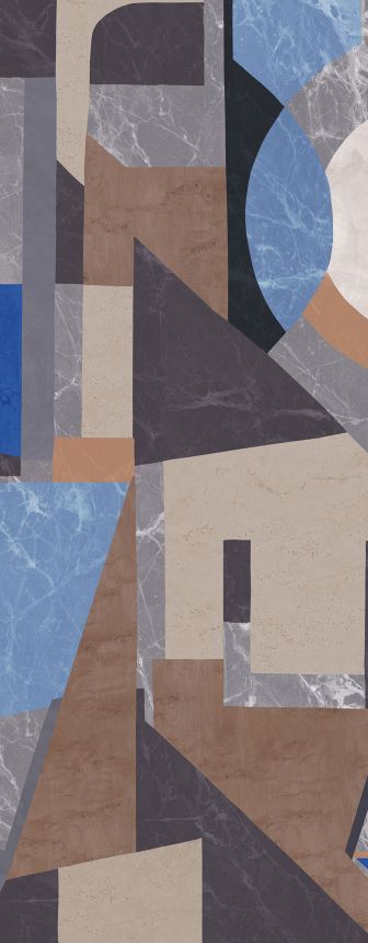 Grafikus vlies fotótapéta, kék, DGROC1042-260, Rock, Masureel