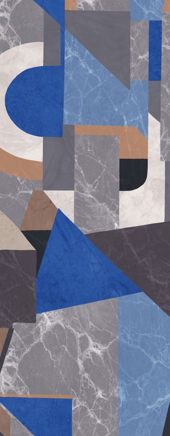 Grafikus vlies fotótapéta, kék, DGROC1043-260, Rock, Masureel