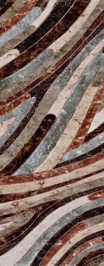 Geometrikus vlies fotótapéta, szürke-barna, DGROC2041-300, Rock, Masureel