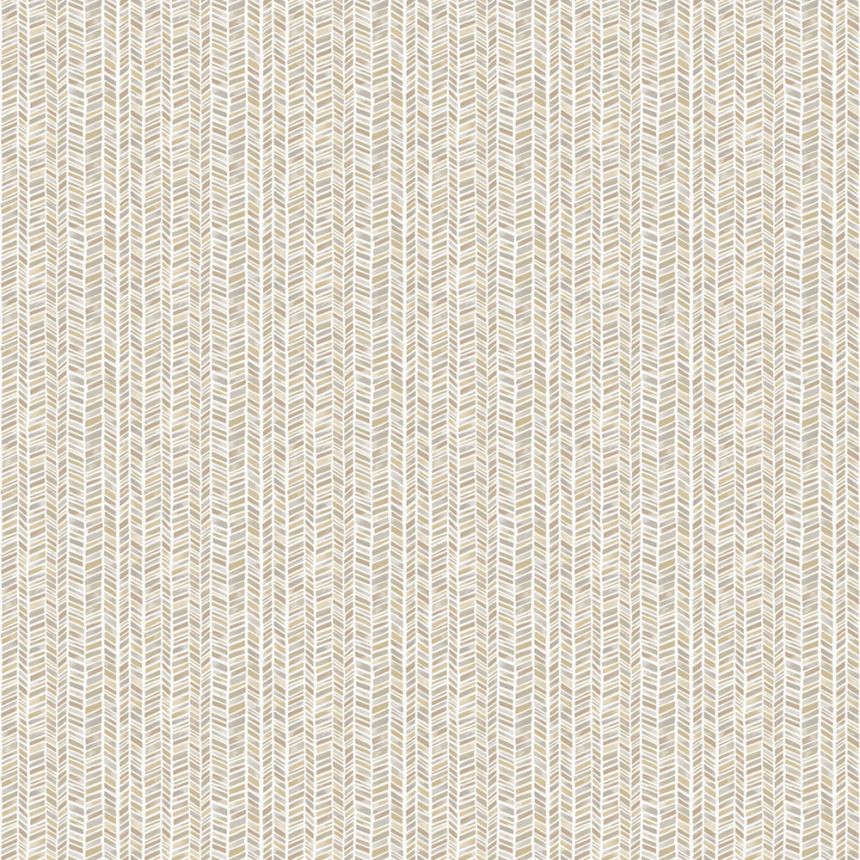 Bézs geometrikus vlies tapéta, MG56694, Mika,  ICH Wallcoverings