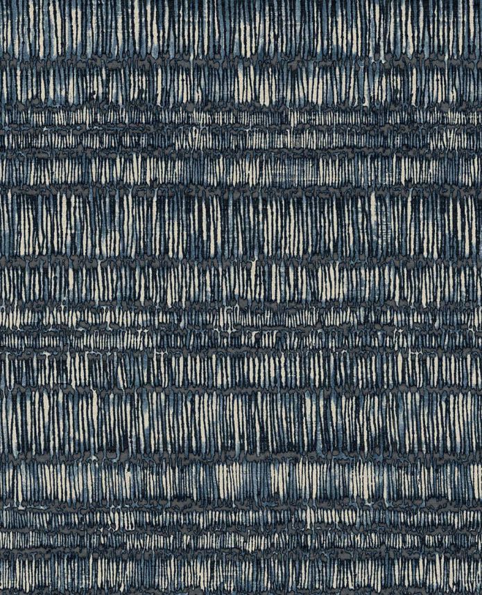 Vlies tapéta, kék, batikolás, csíkok, 340264, Solange, Eijffinger