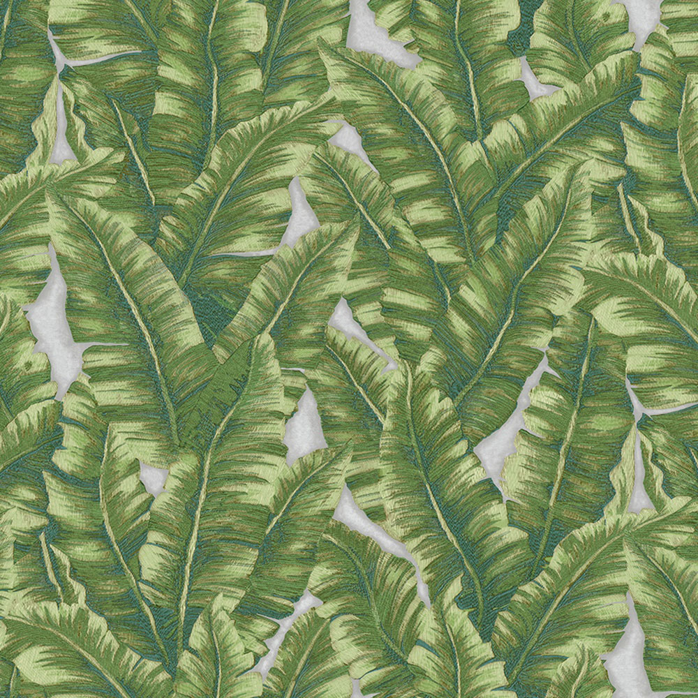Vlies tapéta, zöld, levelek, 1507-3, Vera, AdaWall