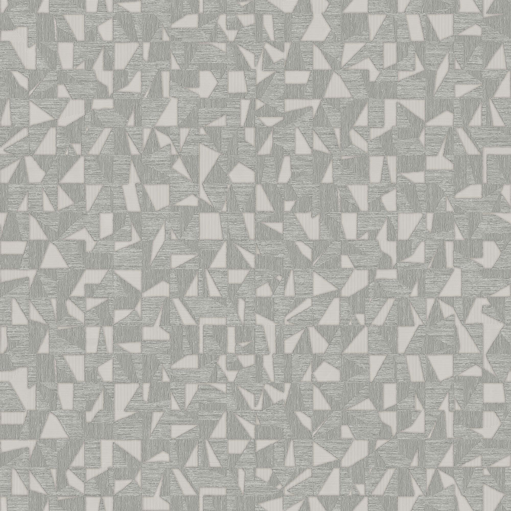 Geometrikus vlies tapéta, szürke-ezüst, 1512-3, Vera, AdaWall