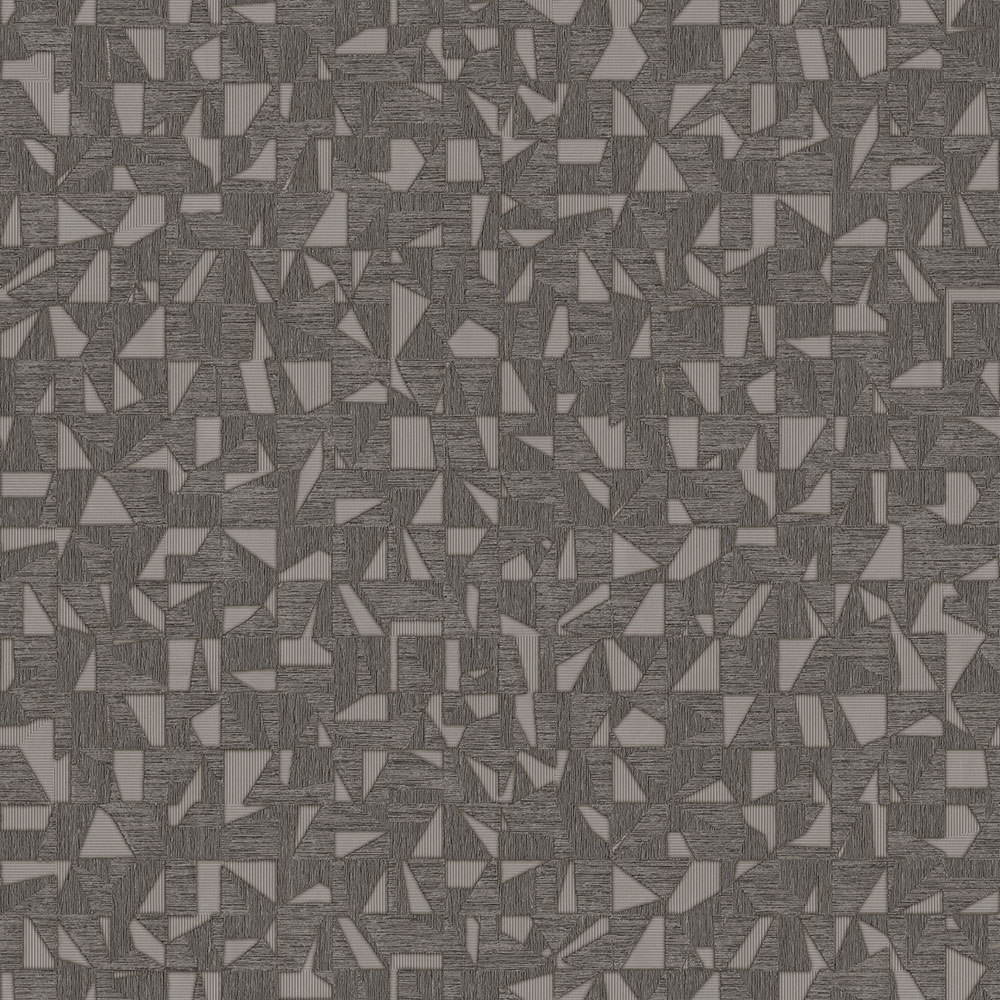 Geometrikus vlies tapéta, szürke-ezüst, 1512-6, Vera, AdaWall