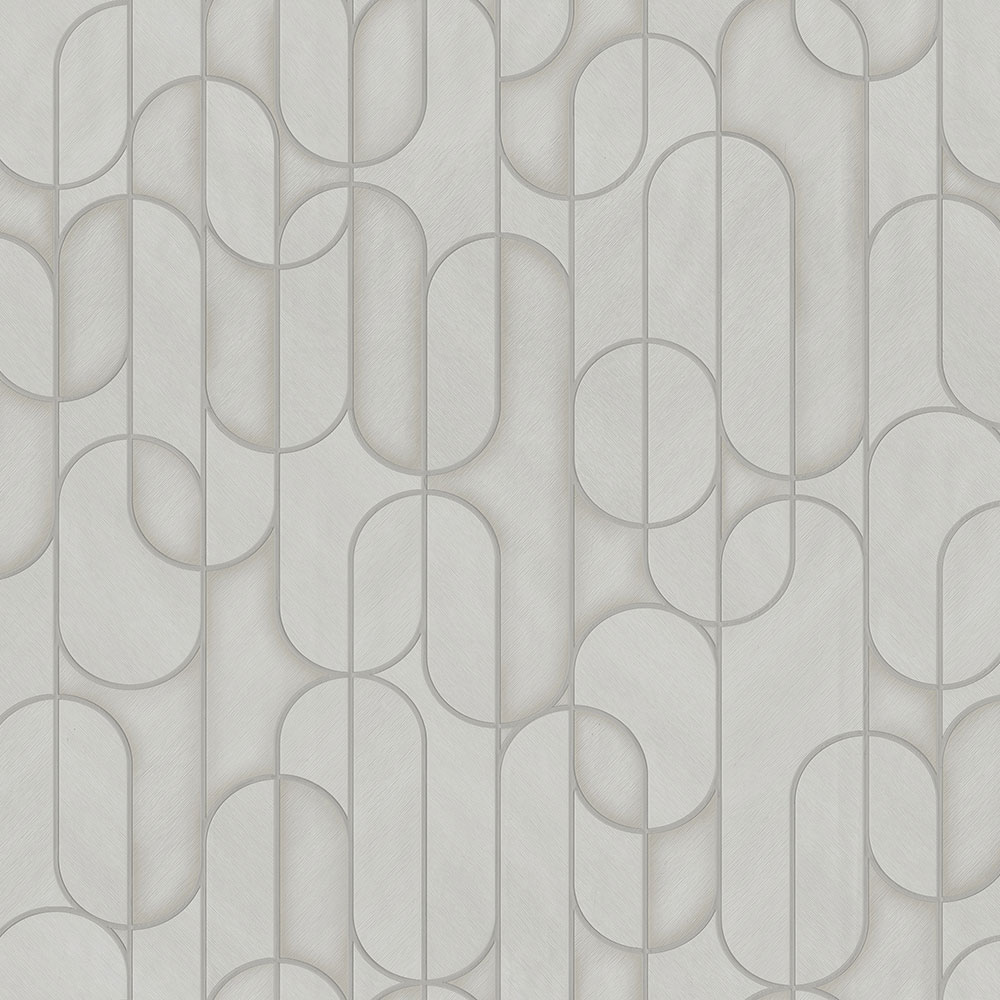 Geometrikus vlies tapéta, szürke, 1514-3, Vera, AdaWall