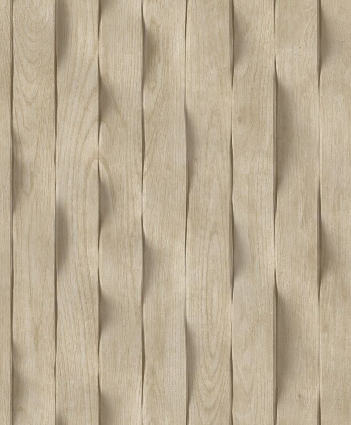 Vlies tapéta, bézs, 3D faburkolatutánzat, M75617, Brut, Ugépa