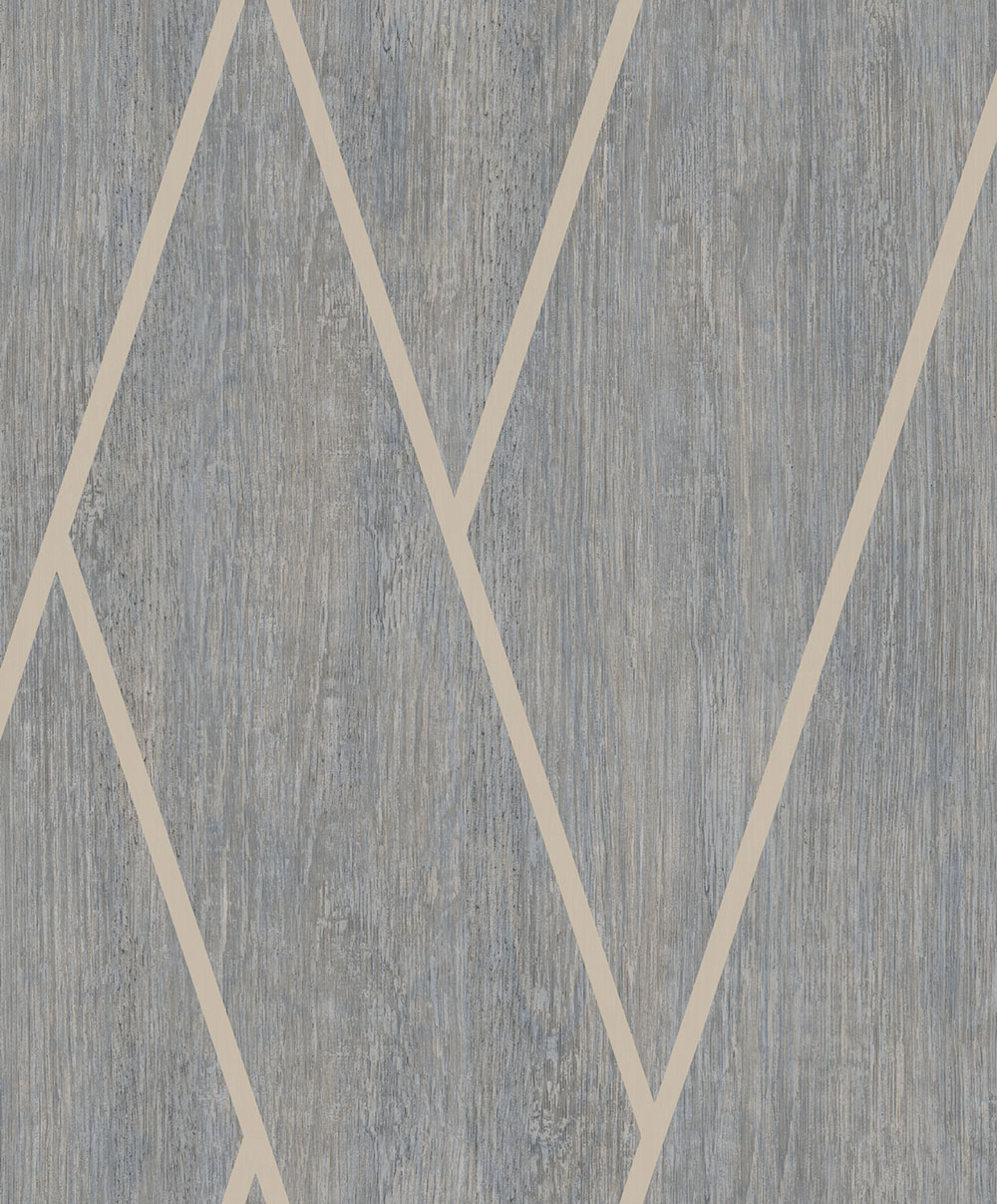 Geometrikus vlies tapéta, szürke, fa, M75709, Brut, Ugépa