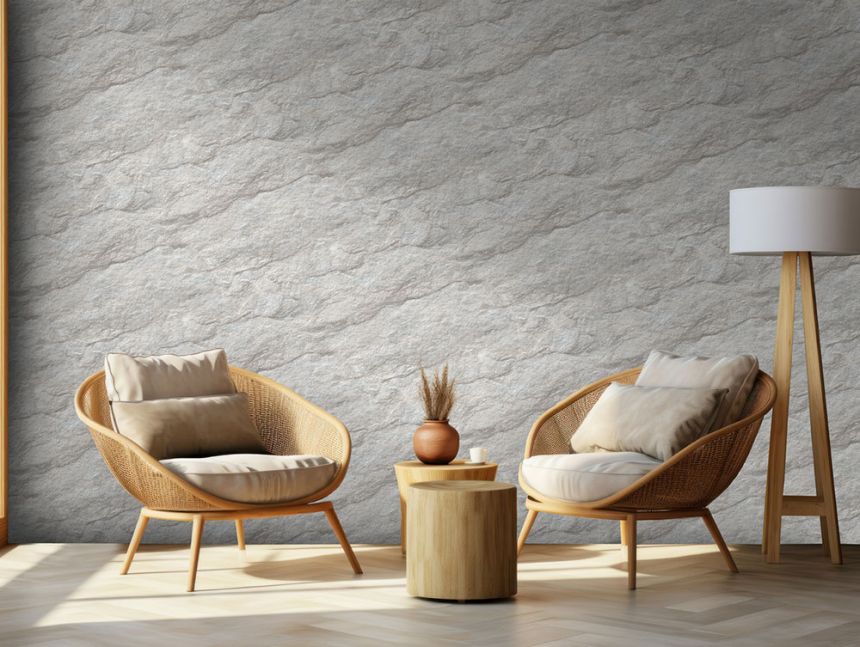 Vlies tapéta, szürke, beton, stukkó, M75809, Brut, Ugépa