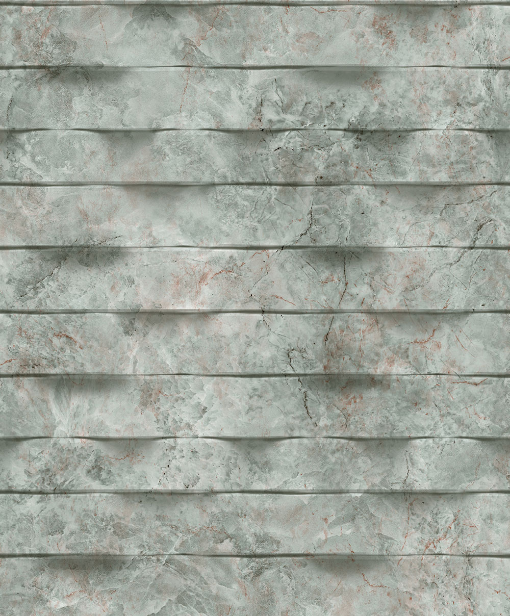 Vlies tapéta, zöld, 3D márvány csempézés, M79994D, Brut, Ugépa