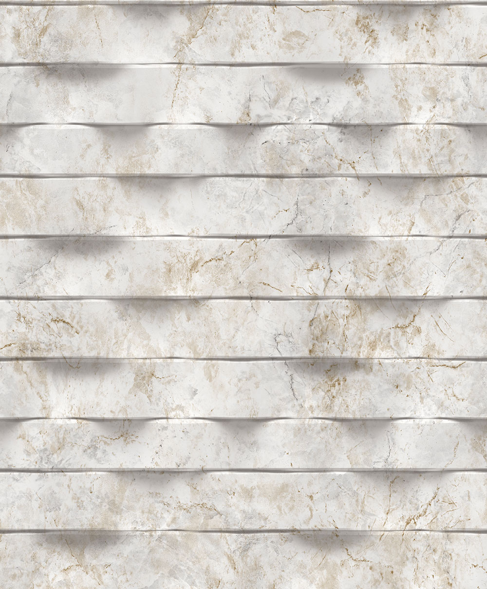 Vlies tapéta, szürke-bézs, 3D márvány csempézés, M79997D, Brut, Ugépa