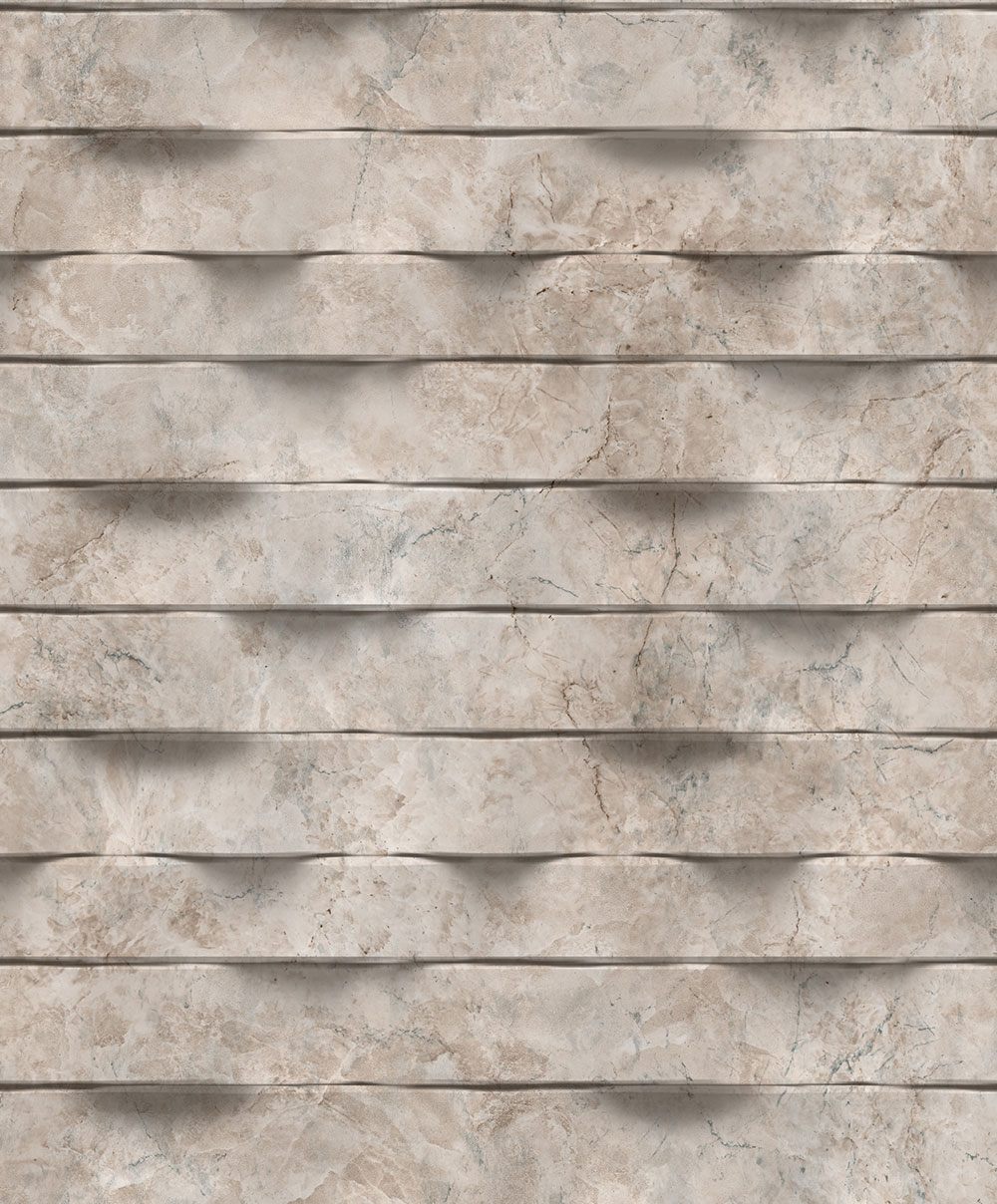 Vlies tapéta, barna-szürke, 3D márvány csempézés, M79998D, Brut, Ugépa