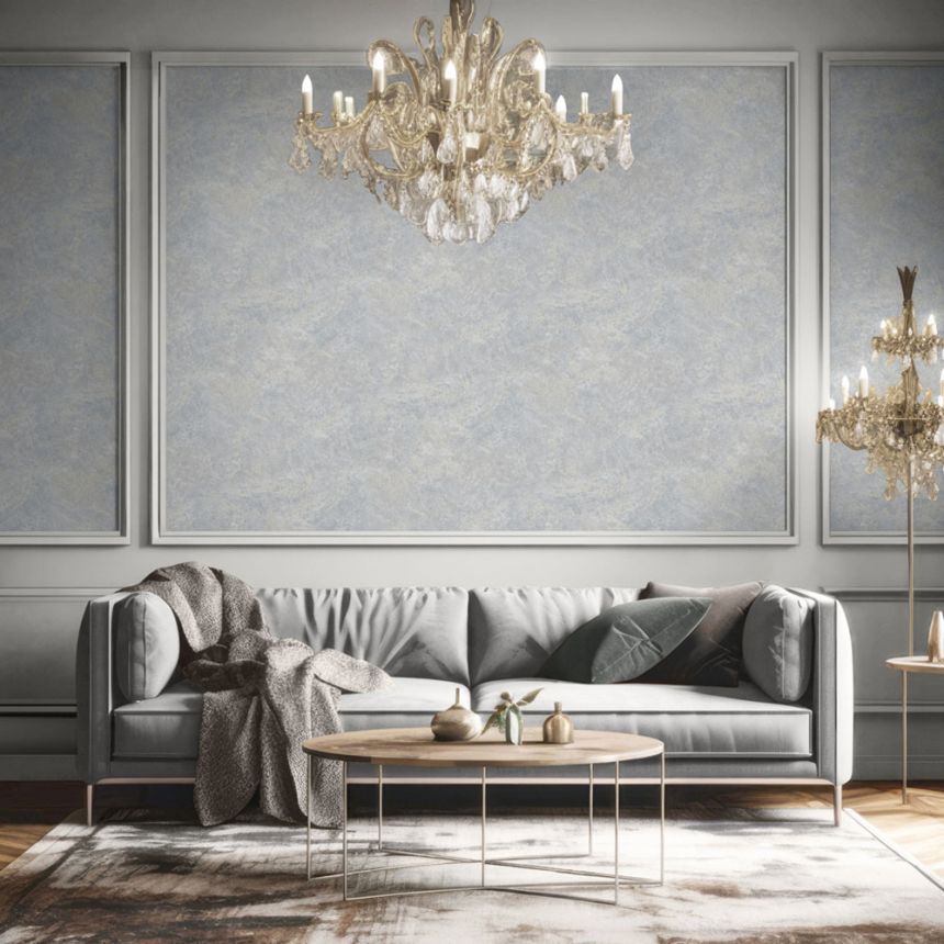 Luxus vlies tapéta, szürke, beton, stukkó, M66701, Venezia, Ugépa