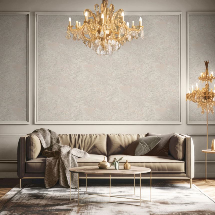 Luxus vlies tapéta, bézs, beton, stukkó, M66707, Venezia, Ugépa