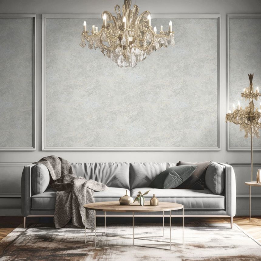 Luxus vlies tapéta, szürke, beton, stukkó, M66799D, Venezia, Ugépa