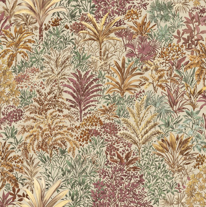 Luxus vlies tapéta, fák, levelek, Z15501, Mini Trend, Zambaiti Parati