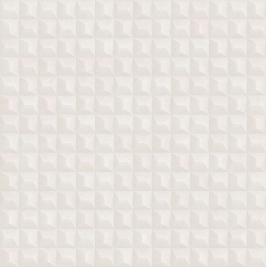 Luxus geometrikus vlies tapéta, krém, Z15520, Mini Trend, Zambaiti Parati