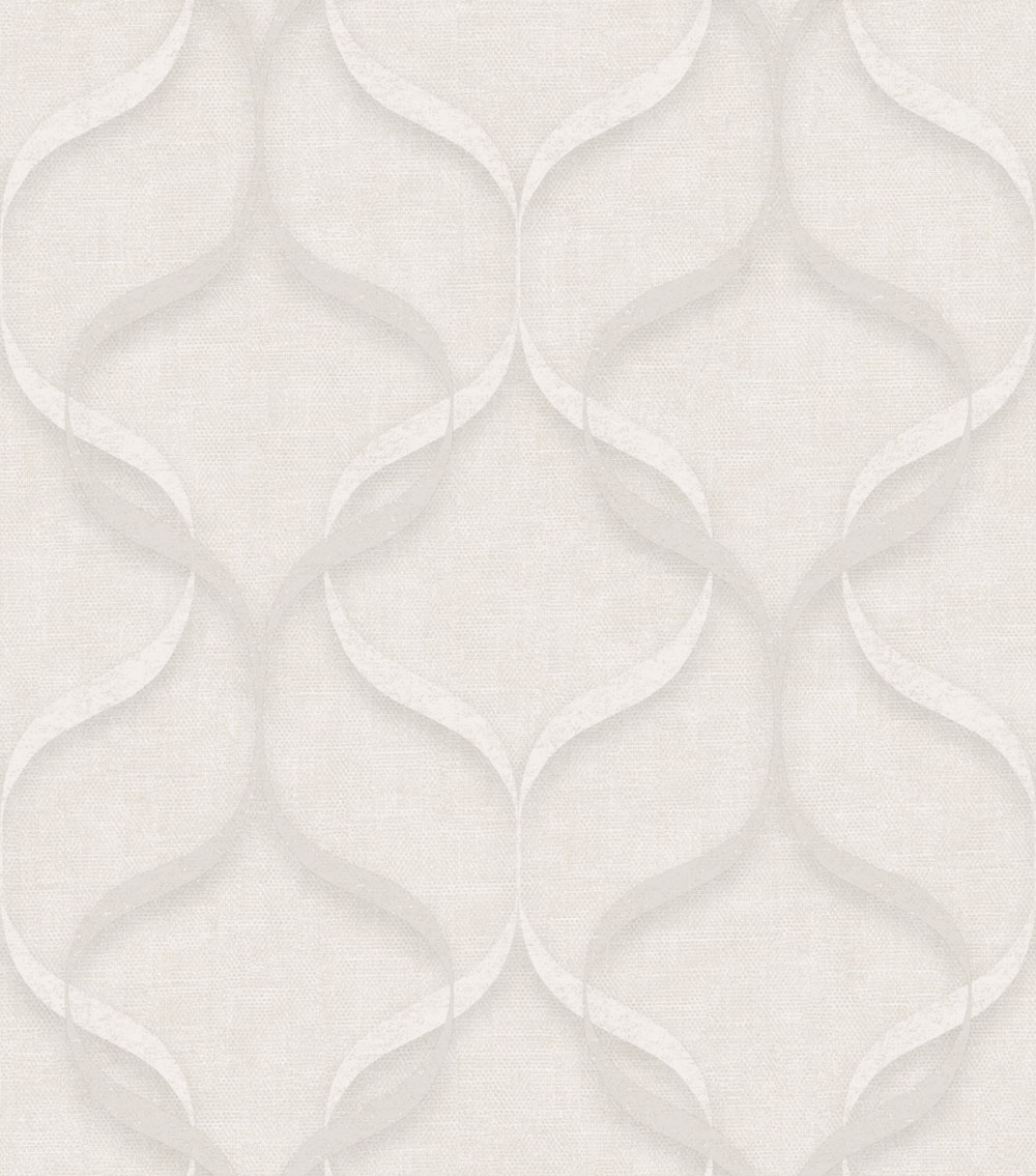 Luxus vlies tapéta, szürke-krém, ornamentumok, Z15529, Mini Trend, Zambaiti Parati