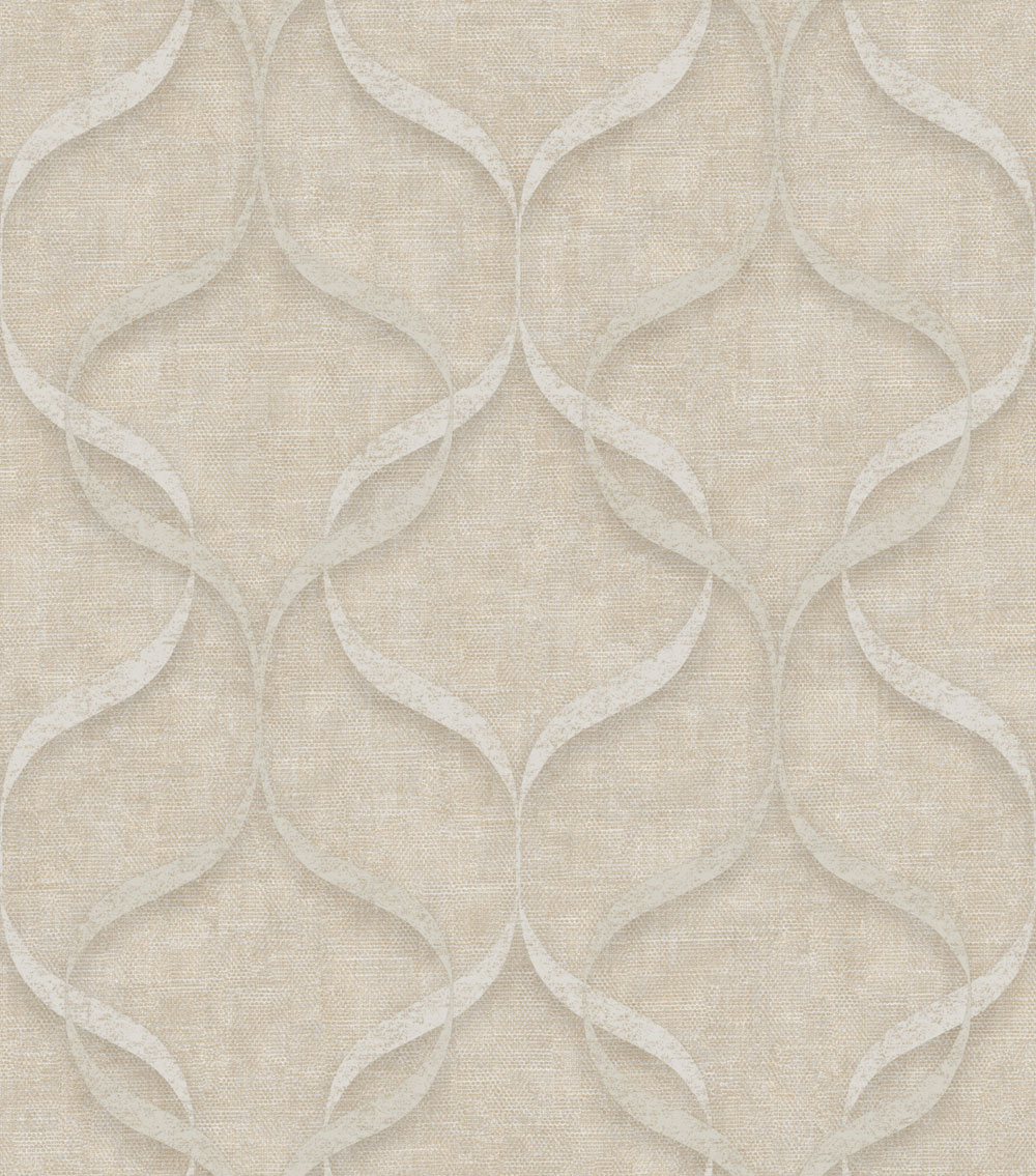 Luxus vlies tapéta, szürke-bézs, ornamentumok, Z15532, Mini Trend, Zambaiti Parati