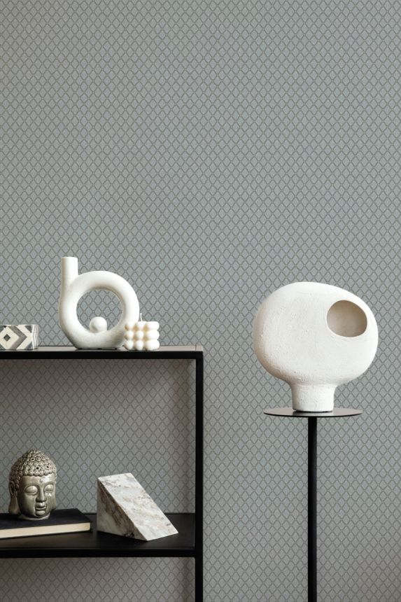 Luxus geometrikus vlies tapéta, bézs, Z15538, Mini Trend, Zambaiti Parati