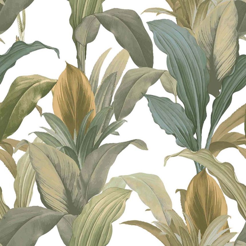 Vlies tapéta, zöld, levelek, 15513, Botany House, Cristiana Masi by Parato