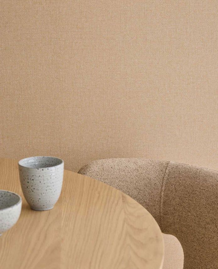 Vlies tapéta, terakota, szövetutánzat, 340623, Linen Look, Eijffinger