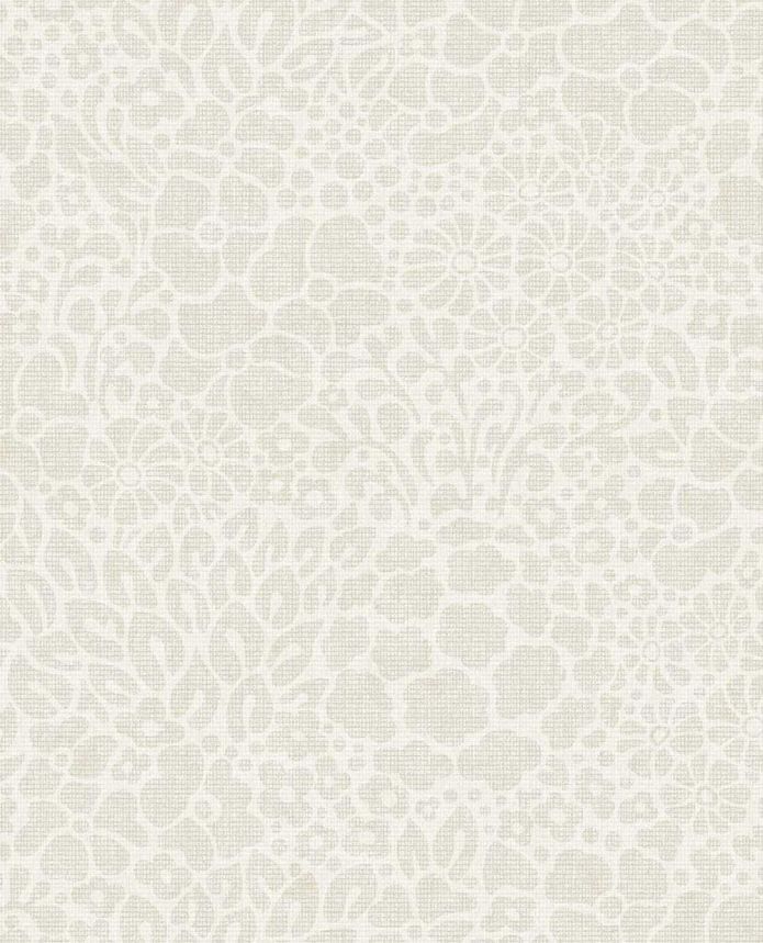 Vlies tapéta, krém, virágok, 340550, Groovy, Eijffinger