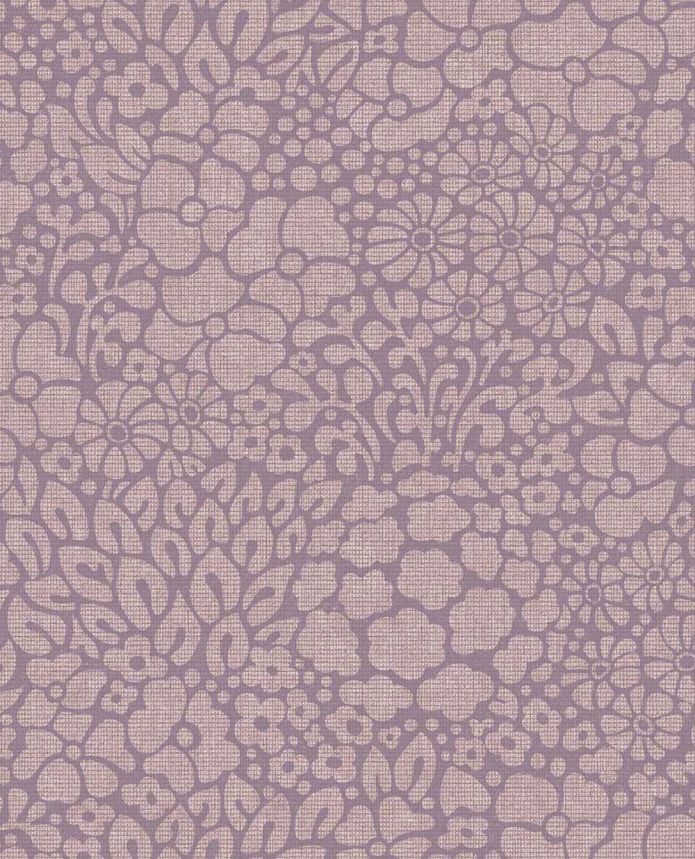 Vlies tapéta, lila, virágok, 340555, Groovy, Eijffinger
