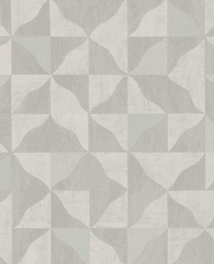 Geometrikus vlies tapéta, szürke-bézs, 340321, Sensory Eijffinger