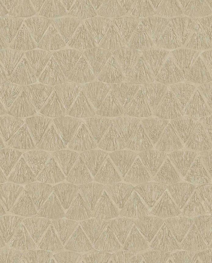 Geometrikus vlies tapéta, arany-barna, 340344, Sensory Eijffinger