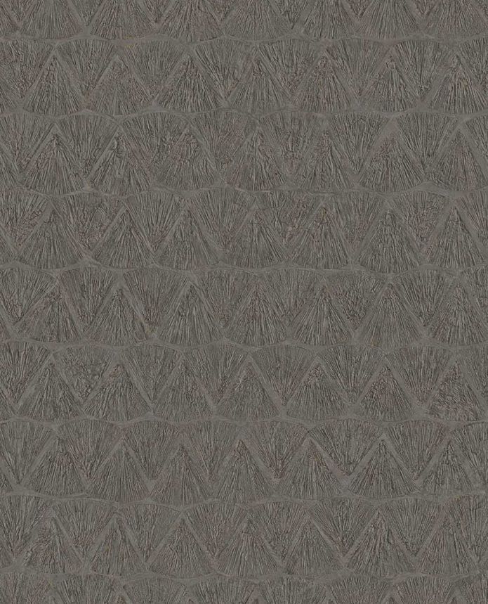 Geometrikus vlies tapéta, barna, 340347, Sensory Eijffinger