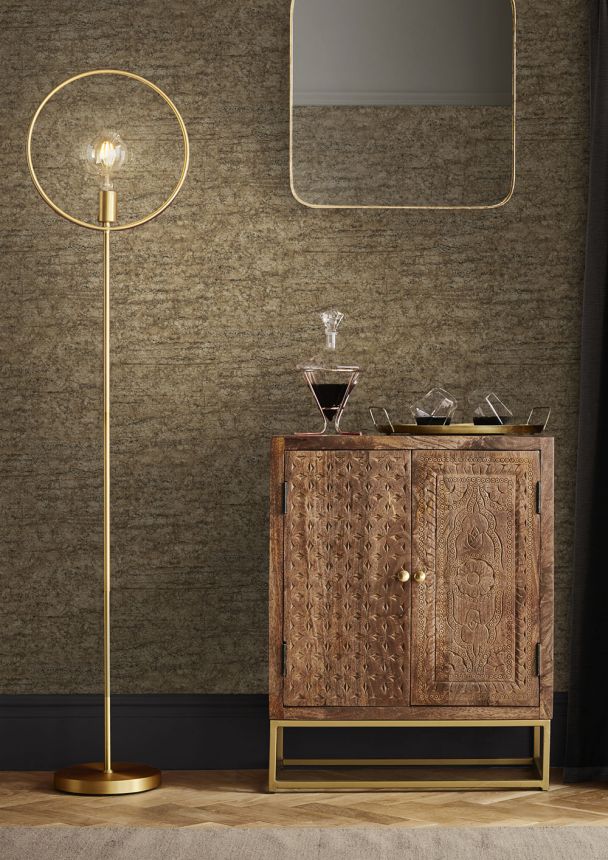 Tapéta, barna-bézs, kő, 124132, Arboretum, Element, Graham Brown Premium